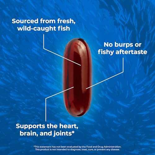Omapure Fish Oil - High EPA & DHA | Heart & Joint Health Support 3 Ease of Use and Taste