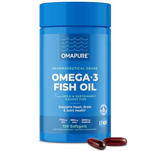 Omapure Fish Oil - High EPA & DHA | Heart & Joint Health Support