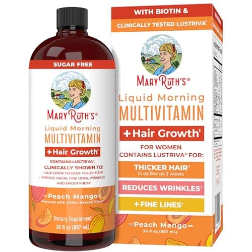 Unlock Luscious Locks with MaryRuth's Liquid Multivitamin & Lustriva®
