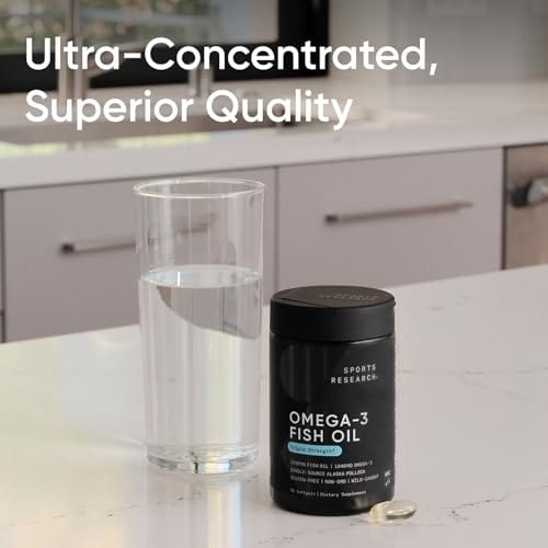 Sports Research Triple Strength Omega 3 Fish Oil: Benefits & Review