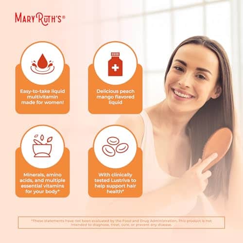 Unlock Luscious Locks With MaryRuth's Liquid Multivitamin & Lustriva® 7 Unlock Luscious Locks with MaryRuth's Liquid Multivitamin & Lustriva®