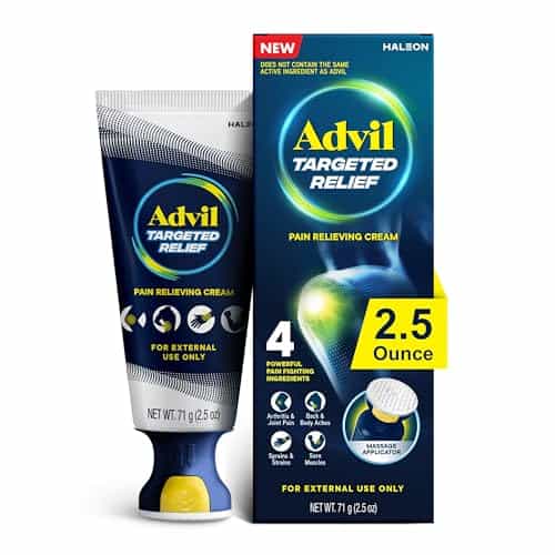 Advil Targeted Relief Pain Relieving Cream with Massage Applicator
