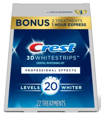 Whiten Like A Pro With Crest 3D Whitestrips – Professional Results