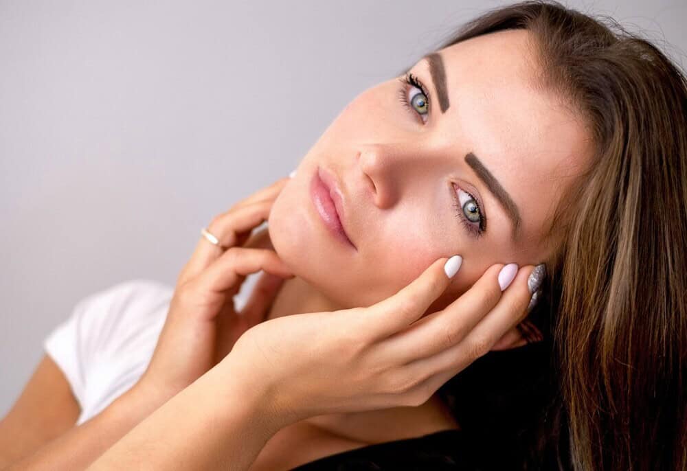 glowing skin